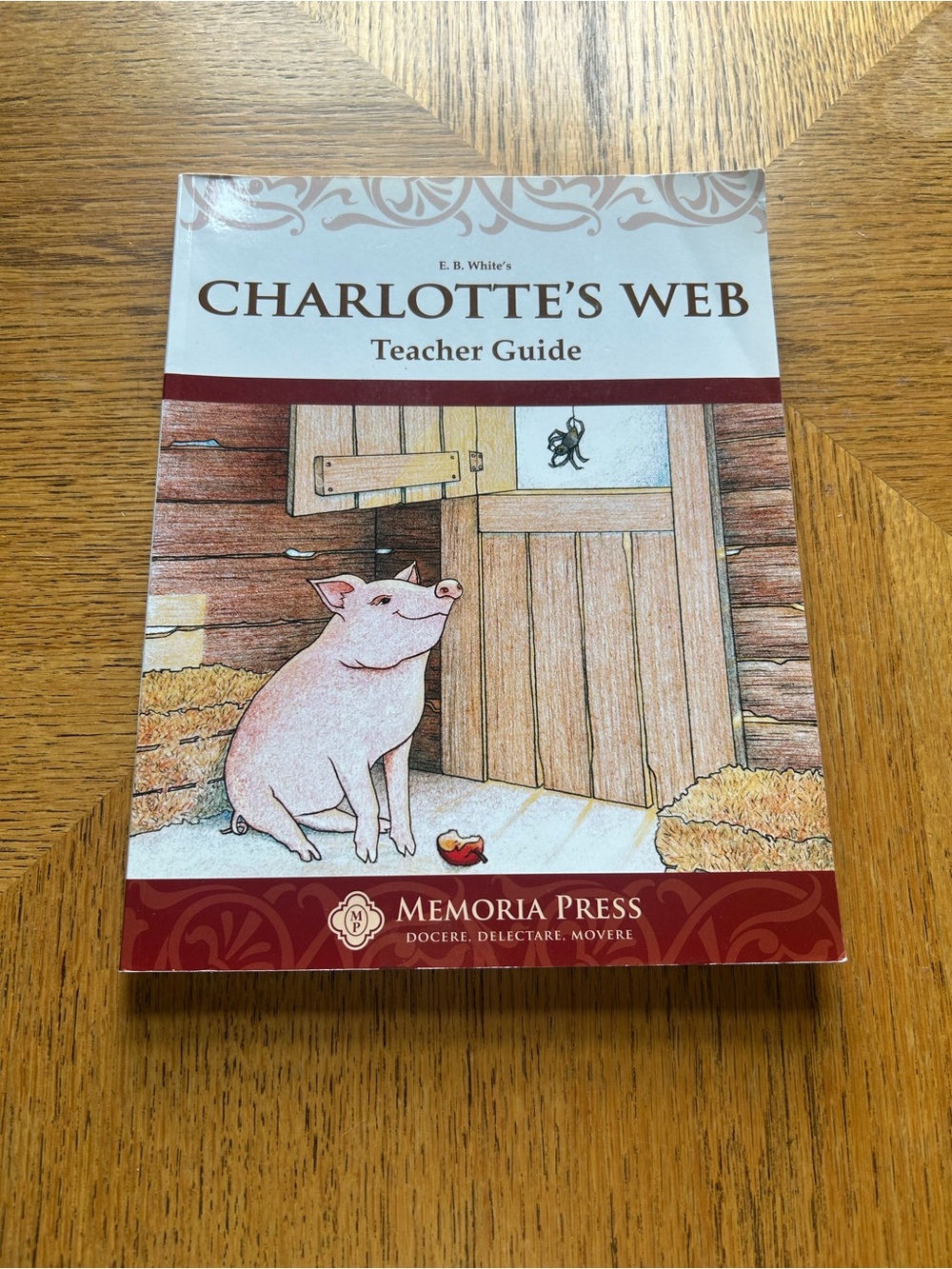 Memoria Press Charlotte’s Web Teacher Guide Homeschool Literature Curriculum